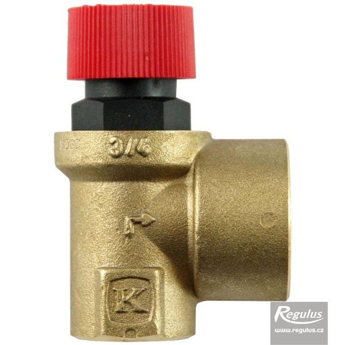 Pojistný ventil 3 bar, G 3/4" F x 1" F