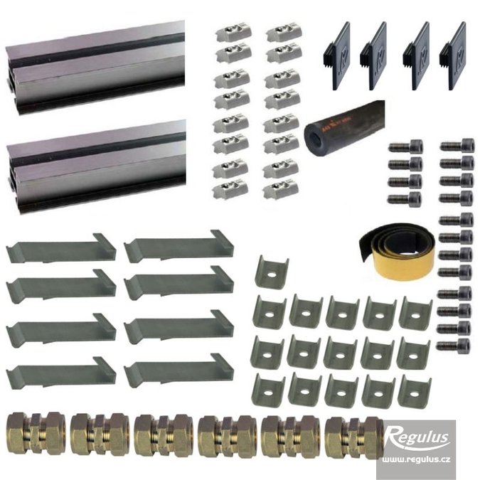 Sada pro uchycení a propojení 4 kolektorů KPS1+ ANT