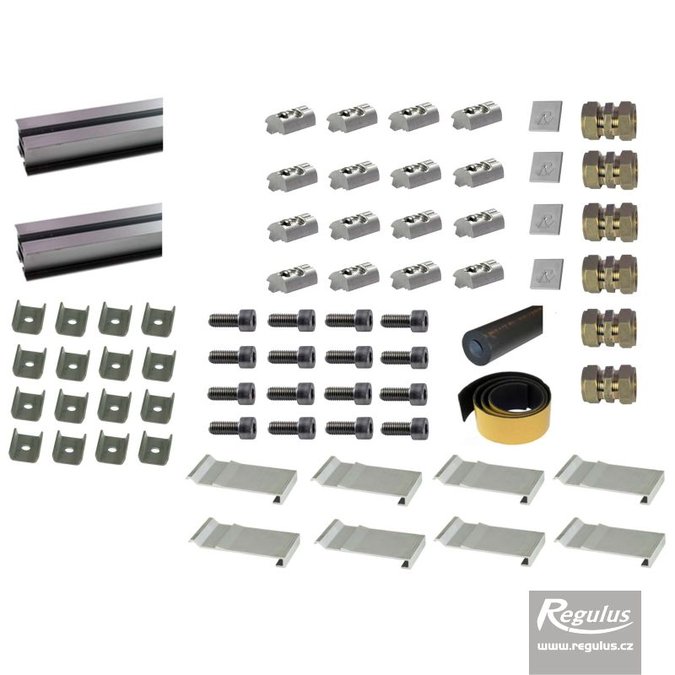 Sada pro uchycení a propojení 4 kolektorů KPS11+ ANT