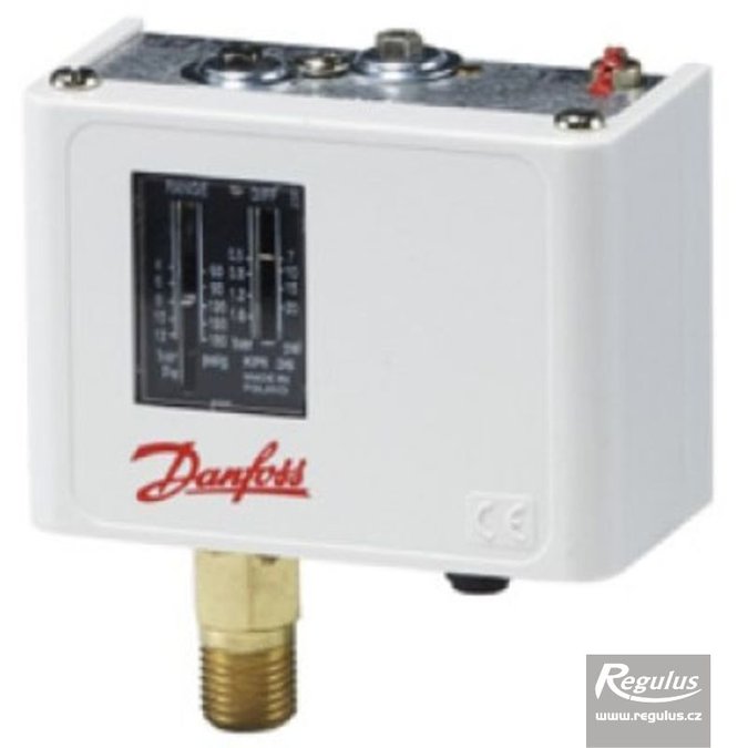 Tlakový spínač KPI35 do 8 bar, diference max.1,5 bar