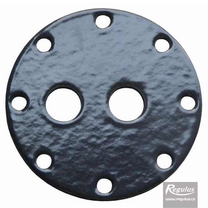 Příruba k zásobníku RxDC pro žebrovaný trubkový výměník