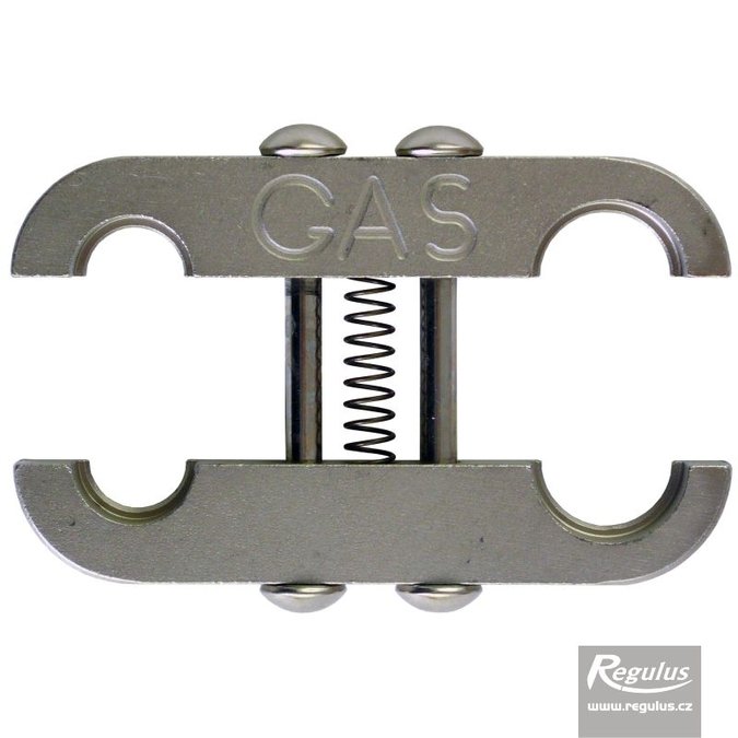 Svorka 1/2",1" - pro plynové trubky DN12 a DN20