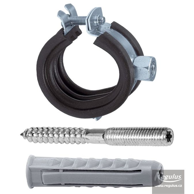 Objímka jednošroubová DN15