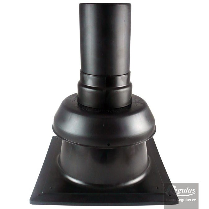 Komínová hlavice RegulusFLEX pr.125 s krycí deskou na komín