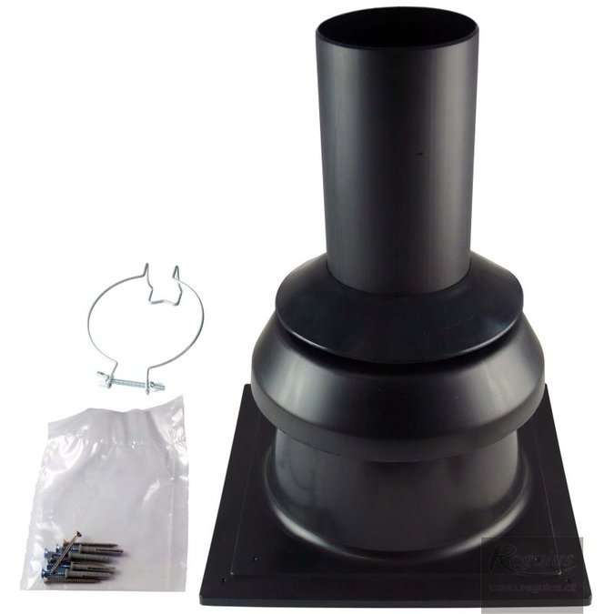 Komínová hlavice pr. 125 s krycí deskou