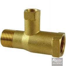 T-kus redukovaný 1/2" F x 1/4" F x 1/2" M