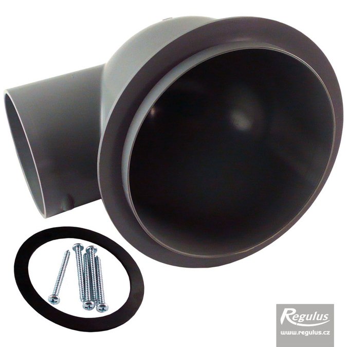 Vyústka stropní plastová 125/75