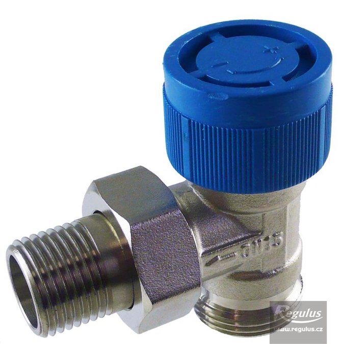 Radiátorový ventil rohový, Eurokonus 1/2"