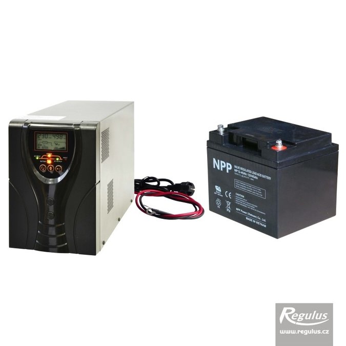 Zdroj záložní PG 600 S - 44 Ah