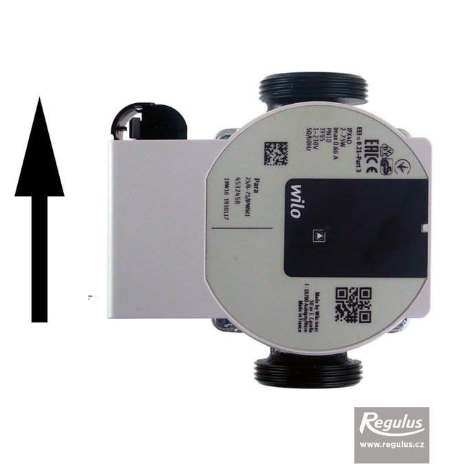 Čerpadlo Wilo Para 25/8 iPWM1 130mm, 6/4", Molex, kabel 3m