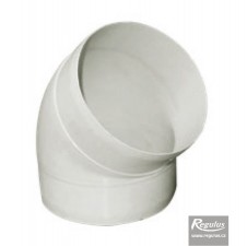 Koleno plast 45° 100 mm