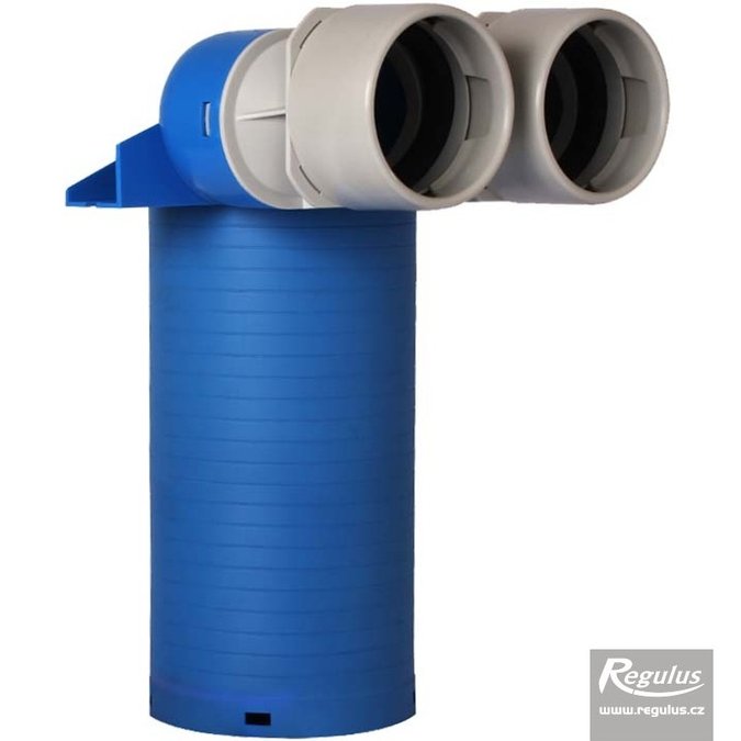 Box rozdělovací rohový plast 2x75/125