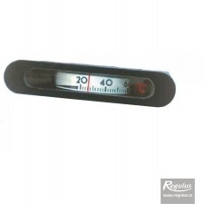 Teploměr 0-120°C, kapilára 1 m, 14,5x64,5 mm, černý