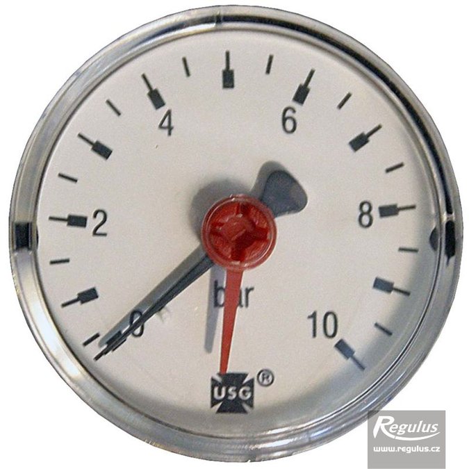 Tlakoměr 10 bar, G 1/4" zadní, d= 63 mm