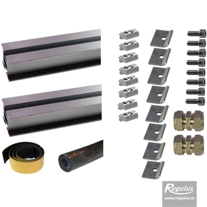 Sada pro uchycení a propojení 2 kolektorů KTU 10, KTU 6R