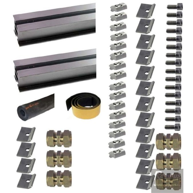 Sada pro uchycení a propojení 4 kolektorů KTU 10, KTU 6R