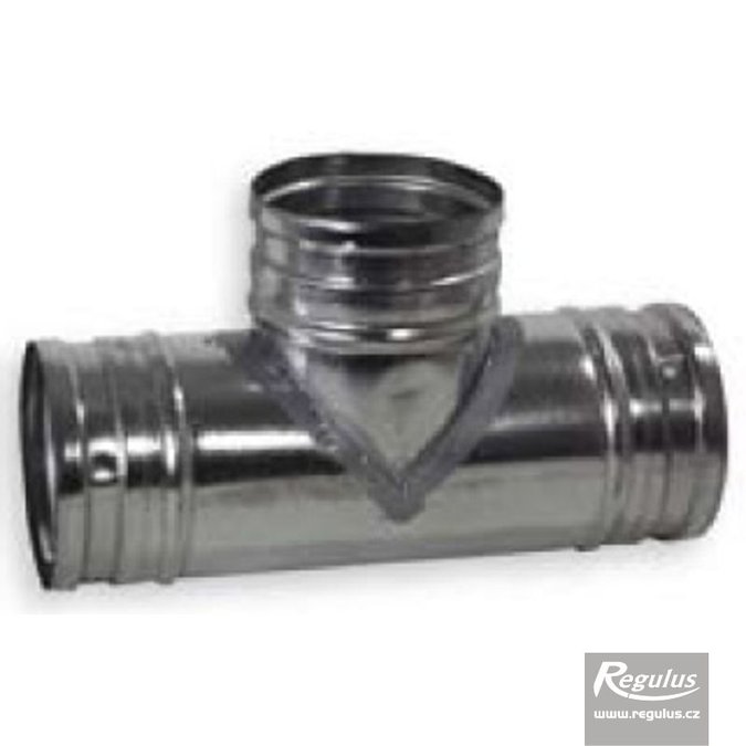 Odbočka jednoduchá 90°, 125/100mm