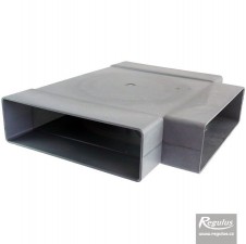 Odbočka čtyřhranná T-kus 60x200 mm