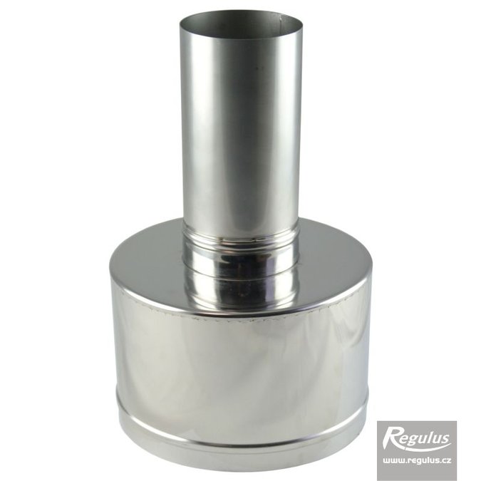 Koncovka ke komínku pr.80/125 PPH-A/Inox