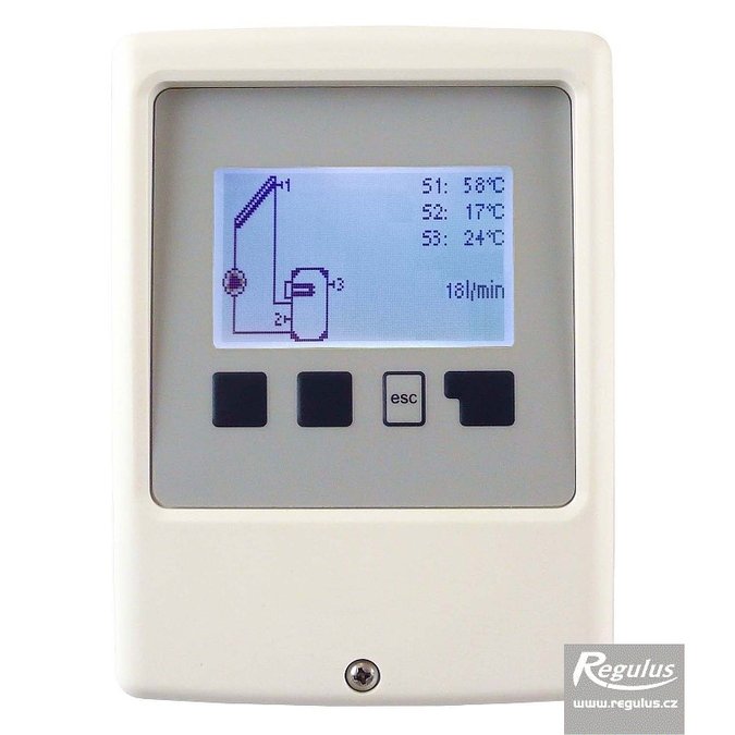 Regulátor solární SRS1 T