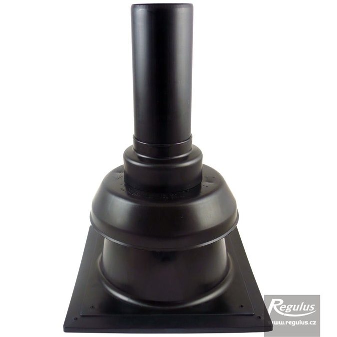 Komínová hlavice RegulusFLEX pr.100 s krycí deskou na komín