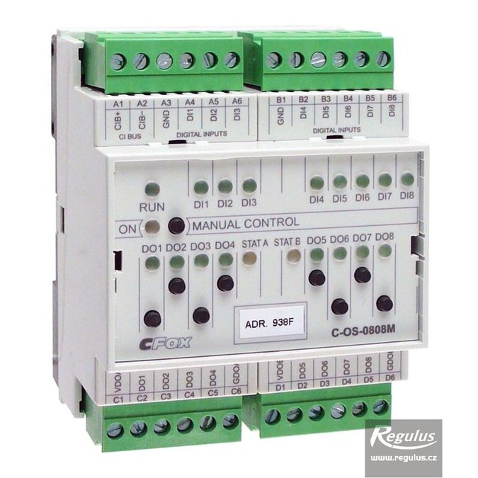 Modul k regulátoru IR pro 8 analogových výstupů (PWM)