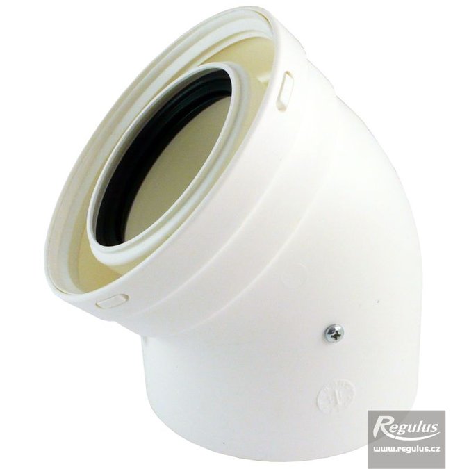 Koleno 45° 80/125 PP/PP