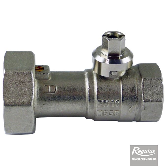 Kulový kohout 6/4"x1" Fu/F se zpětným ventilem
