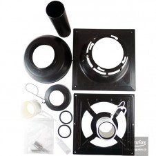 Komínová hlavice RegulusFLEX pr. 80 s krycí deskou na komín