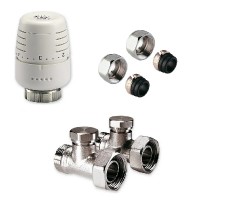 KIT Vekoluxivar - pro dvoutrubkový systém - 1/2"xEK; 16x2; přímé