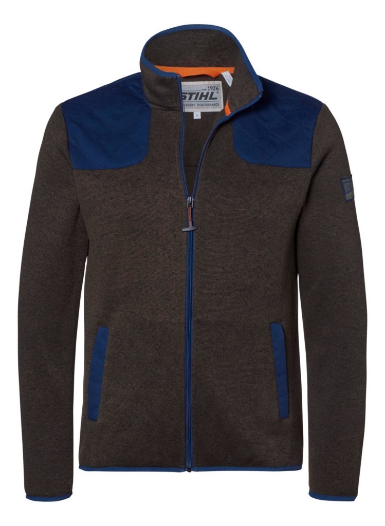 Fleecová bunda hnědá, vel. XXL