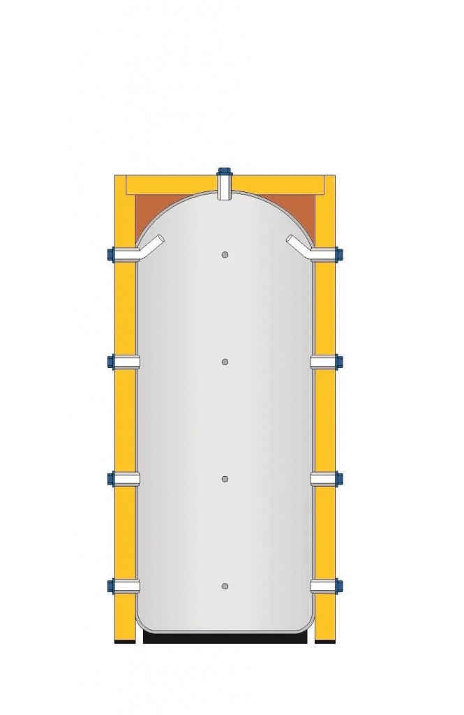 Akumulační nádoba otopné vody PUFFER PS 300 - 270l