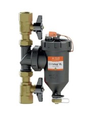 Magnetický filtr DIRTSTOP XL - otočný s cyklonovu vložkou - 1"F x 1"F; 2,13m³/h; černý