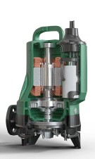 GRINDER FX 15.07 M-A ponorné kalové čerpadlo s řezákem
