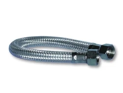 Sanitární flexi-ohebná hadice (9x13) - 3/8"Fx1/2"F; 80cm