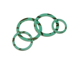 Univerzální vláknitopryžové těsnění - pro topenářská závitová šroubení - 1/2"; 24x16x1,8mm