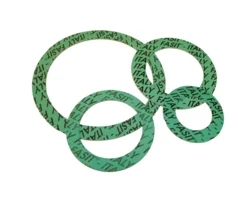 Univerzální pryžové těsnění - pro přírubové spoje - DN 150; 207x159x2mm