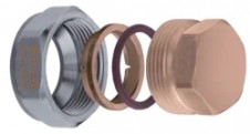 Svěrné šroubení - pro solární systémy - 3/4"M x pr. 18Cu
