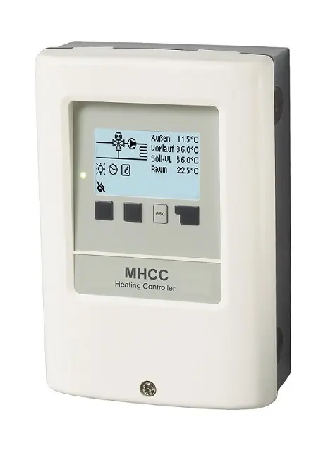 Ekvitermní regulace - řízení složitějších sestav pomocí 6 výstupních relé