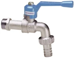 Zahradní kulový uzávěr nezámrzný - 1/2"M; 16mm; páka