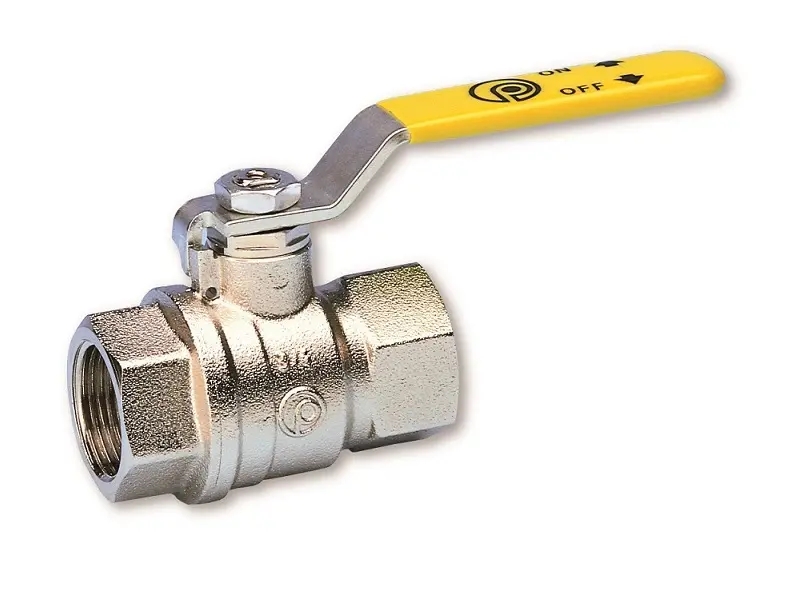 Kulový uzávěr plyn - 4"FF; páka