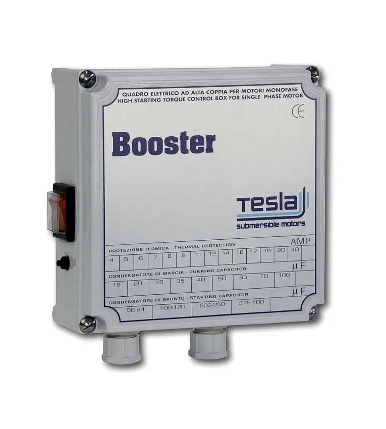 CONTROL BOOSTER BOX 4" 15/40 rozběhová skříňka - 1,5kW