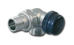 Termostatický ventil dvouregulační - úhlový - 1/2"xEK; levý