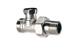 Regulační šroubení - 1/2"xEK; přímé