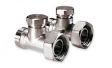 Vekoluxivar pro dvoutrubkový systém - M24 x 3/4"F; přímý