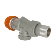 Dynamický termostatický ventil s přednastavením - 3/8"; axiální