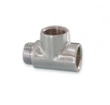 T-kus - pro kombinované připojení radiátorů - 1/2"Fx1/2"Fx1/2M