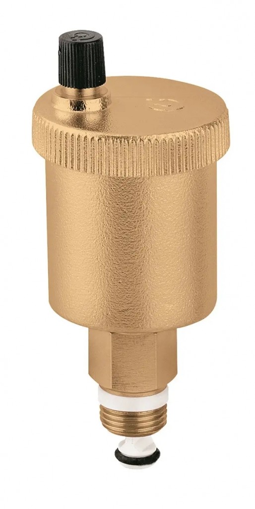 Automatický odvzdušňovací ventil - se zpětným ventilem - 1/2"