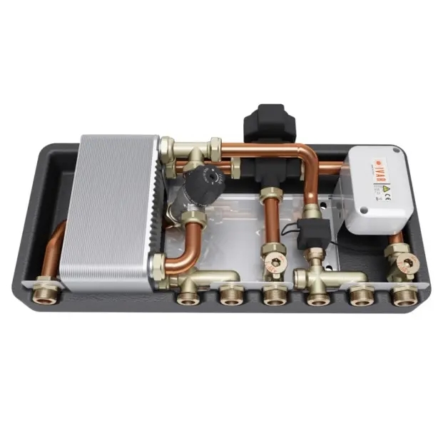 Bytový modul pro přípravu teplé vody - ovládaný elektrickým pohonem - TV 10 ± 2s