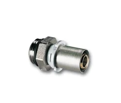 Přechodka PRESS - závit vnější s O-kroužkem - 1/2"Mx16